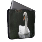 White Swan Laptop Sleeve (Vorne Rechts)