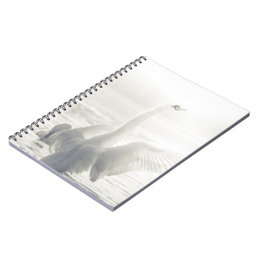 White Swan Notizblock (Linke Seite)