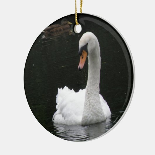 White Swan Ornament (Links)