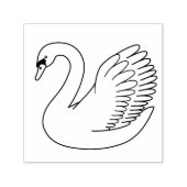 White Swan Permastempel (Design)