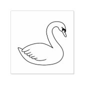 White Swan Permastempel (Design)