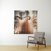 White Swan Tapestry Wandteppich (Beispiel (Horizontal))