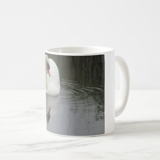 White Swan-Tasse Kaffeetasse (VorderseiteRechts)