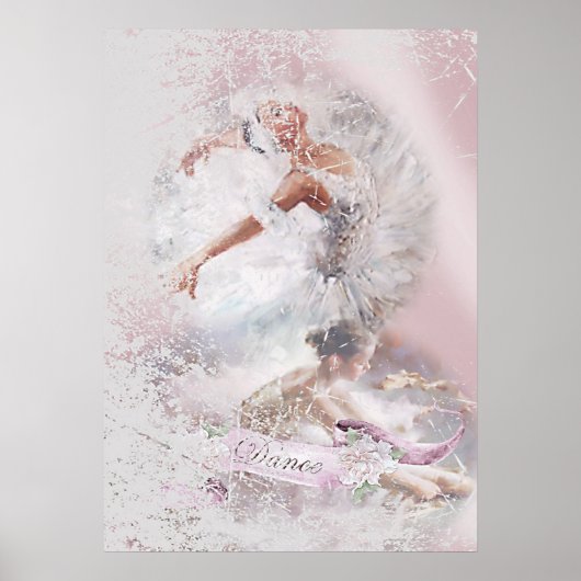 White Swan und Friend Poster (Vorne)