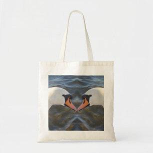 White Swans Tote Bag Tragetasche