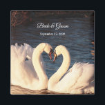 White Swans Wedding Magnet<br><div class="desc">Elegantes White Swans Wedding Magnet</div>