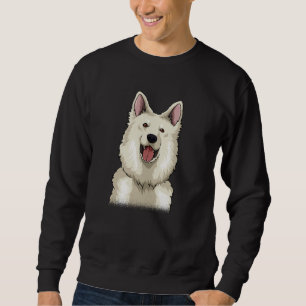 White Swiss Shepherd-Geschenk Sweatshirt