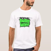 white t-shirt with design (Vorderseite)