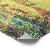 White Tail Buck Poster oder Entcoupage (Ecke)