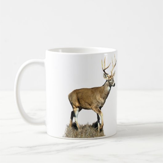 White Tails Deer Buck Kaffeetasse (Links)