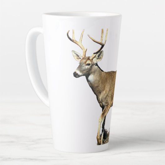 White Tails Deer Buck Milchtasse (Linke Ecke)