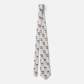 White Tails Deer Buck Neck Tie Krawatte (Rückseite)