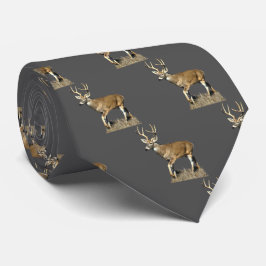 White Tails Deer Buck Neck Tie Krawatte
