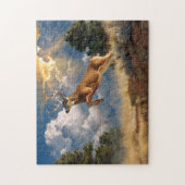 White Tails Deer Buck Puzzle (Vertikal)