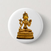 White Tara Button (Vorderseite)