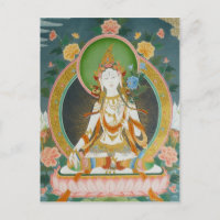 White Tara Postcard