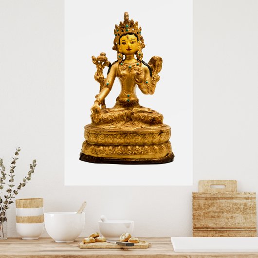 White Tara Poster (Küche)