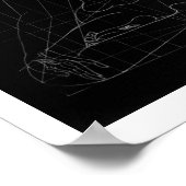 White Tara Sketch Poster (Ecke)