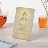 White Tara Sockelschild (In SItu)