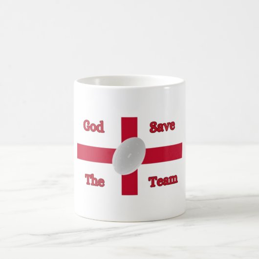 White Tasse, Gott Rettete den Team Trinkbehälter Kaffeetasse (Mittel)