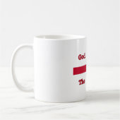 White Tasse, Gott Rettete den Team Trinkbehälter Kaffeetasse (Links)