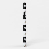 White Teddy Bear Iphone Case (Hinten/Rechts)