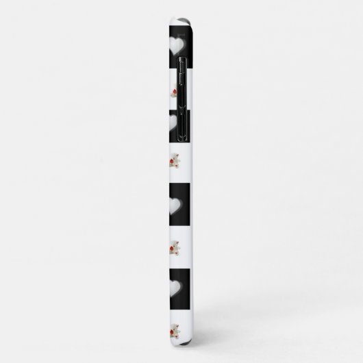 White Teddy Bear Iphone Case (Hinten/Links)