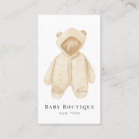 White Teddy Bear Romper Baby Boutique Social Media
