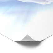 White Teeth Bite Dentist Orthodontist Poster (Ecke)