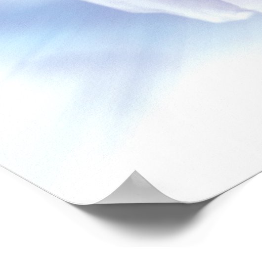 White Teeth Bite Dentist Orthodontist Poster (Ecke)