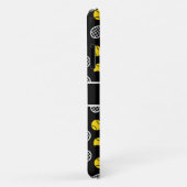 White Tennis Rackets & Halb Balls Sport Ihr Name Case-Mate iPhone Hülle (Hinten/Rechts)