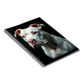 White Terrier Notebook Notizblock (Rechte Seite)