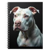 White Terrier Notebook Notizblock (Vorderseite)