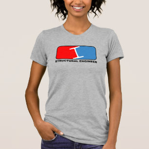 White Text der Strukturtechnikliga T-Shirt