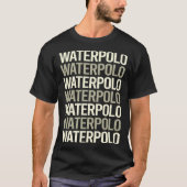 White Text Water Polo (Vorderseite)