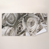 White textile lot badehandtuch (Badehandtuch)