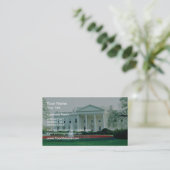 White The White House, Washington, D.C., USA Fl Visitenkarte (Stehend Vorderseite)