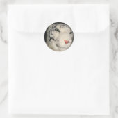 White Tiger 1 Stickers (Tasche)