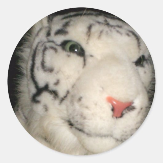 White Tiger 1 Stickers (Vorderseite)