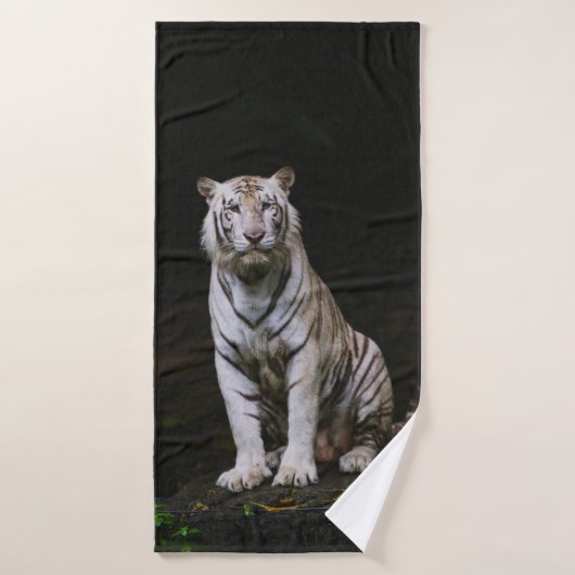 WHITE TIGER BADEHANDTUCH (Badehandtuch)
