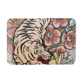 White Tiger Badematte (Vorderseite)