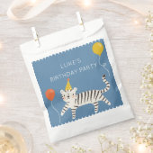 White Tiger Birthday Party Geschenktütchen (Ausgeschnitten)
