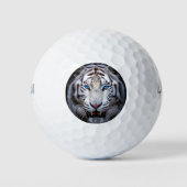 White Tiger Blue Eyes Golfball (Vorderseite)
