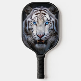 White Tiger Blue Eyes Pickleball Schläger