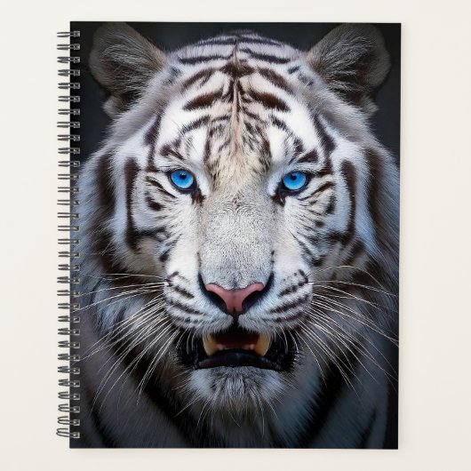 White Tiger Blue Eyes Planer (Vorderseite)