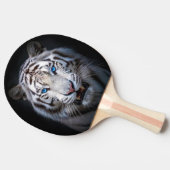 White Tiger Blue Eyes Tischtennis Schläger (Seitenansicht)