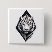 White Tiger Button (Vorderseite)