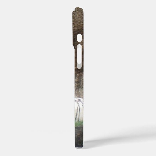 White Tiger Case-Mate iPhone Hülle (Rückseite / Links)