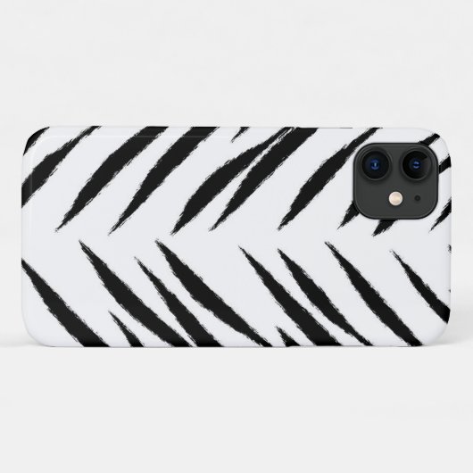 White Tiger Case-Mate iPhone Hülle (Rückseite (Horizontal))