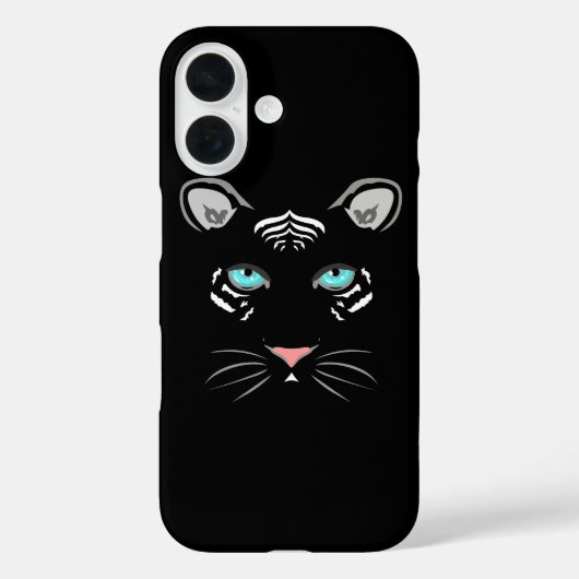 White Tiger Case-Mate iPhone Hülle (Rückseite)
